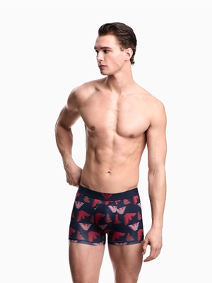 Calzoncillo Microfiber Emporio Armani Eagle Ar-Blu Cherry EM000232 AF14997 FB074 - Imagen 2