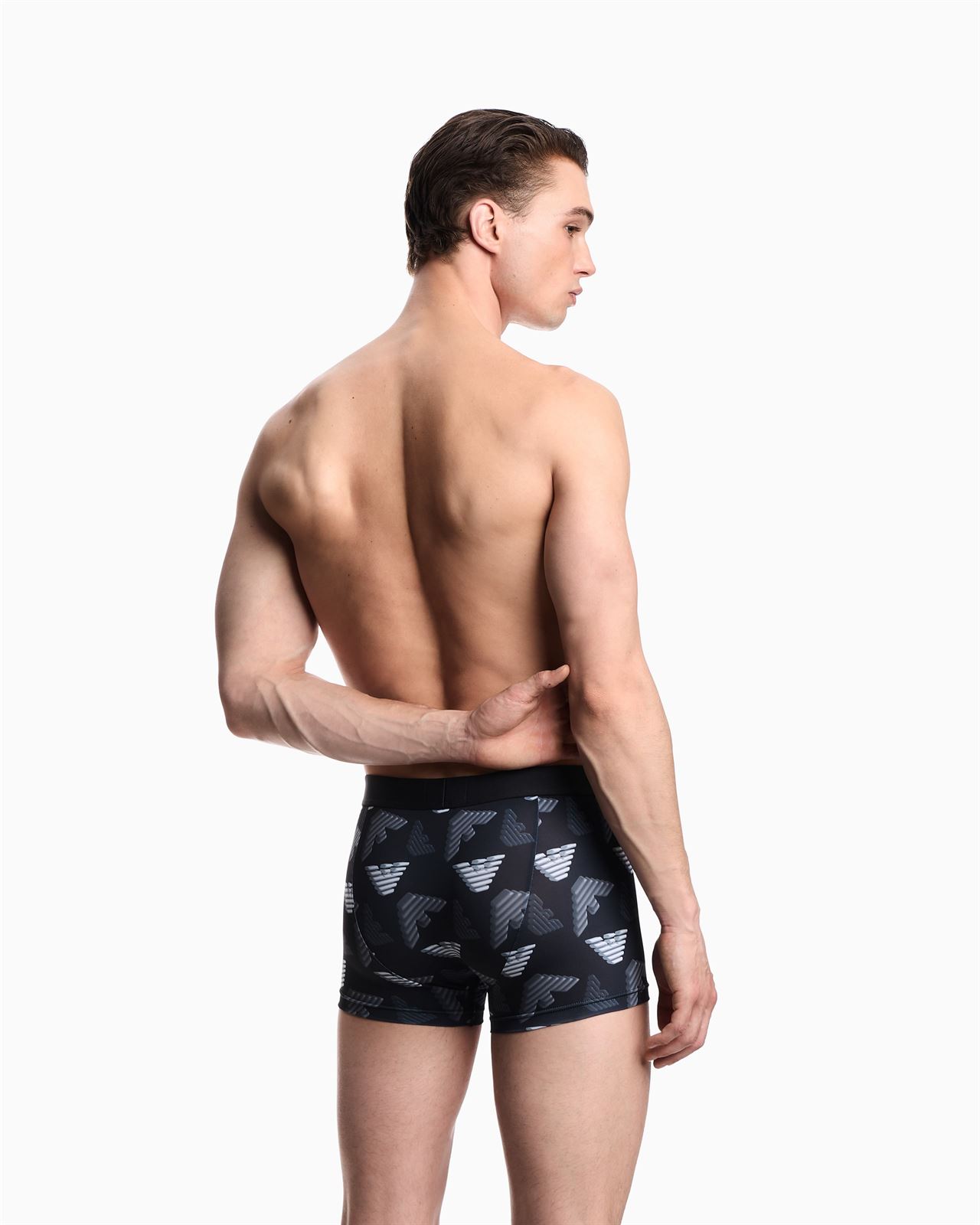 Calzoncillo Microfiber Emporio Armani Eagle Black-Shade EM000232 AF14997 FC072 - Imagen 3