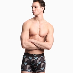 Calzoncillo Microfiber Emporio Armani Eagle Chocco-Fungi EM000232 AF14997 F6019 - Imagen 2