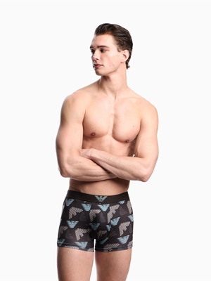 Calzoncillo Microfiber Emporio Armani Eagle Chocco-Fungi EM000232 AF14997 F6019 - Imagen 2