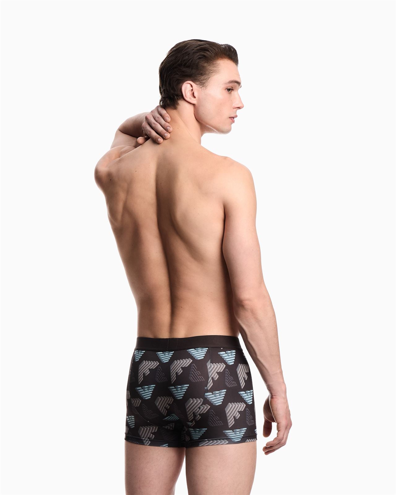 Calzoncillo Microfiber Emporio Armani Eagle Chocco-Fungi EM000232 AF14997 F6019 - Imagen 3
