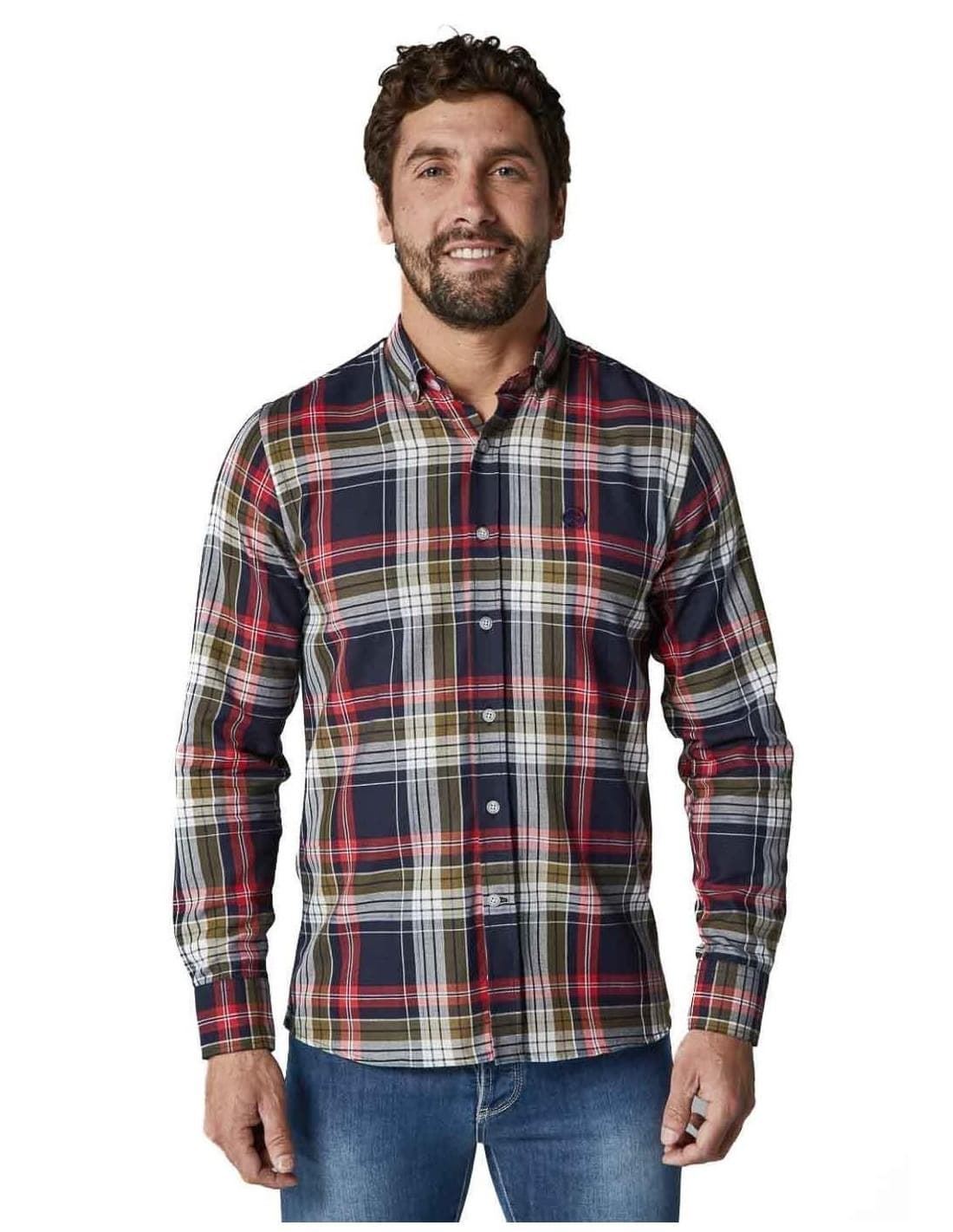 Camisa Altonadock 104993 rojo - Imagen 1