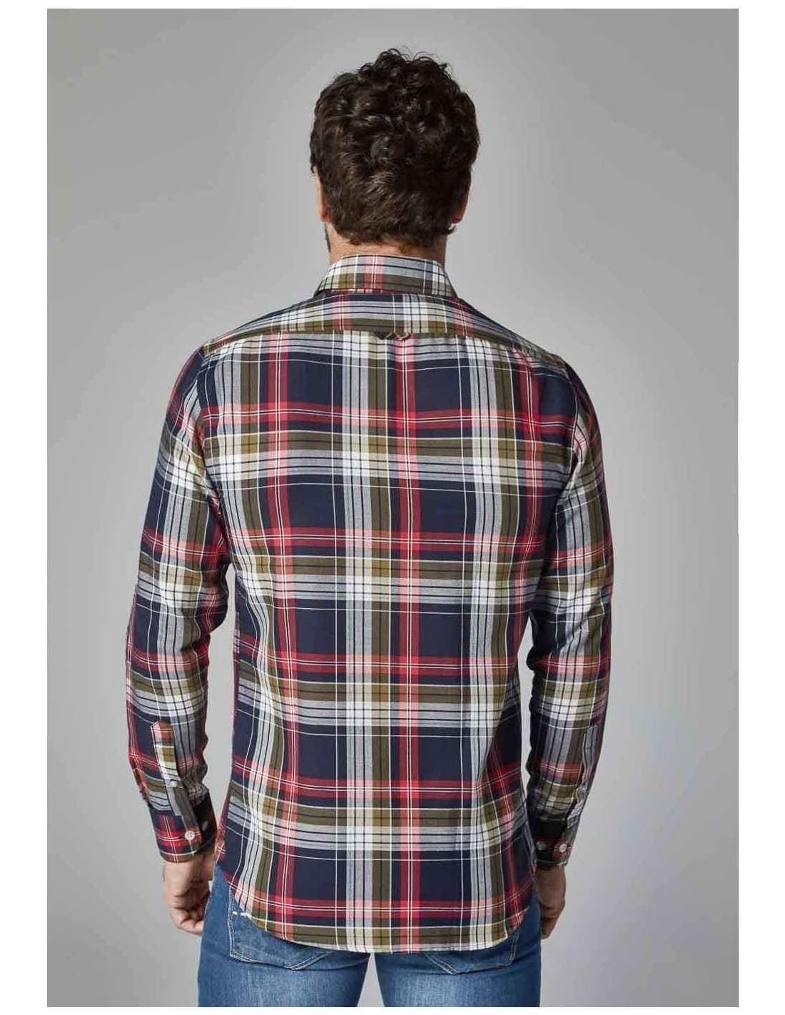 Camisa Altonadock 104993 rojo - Imagen 2