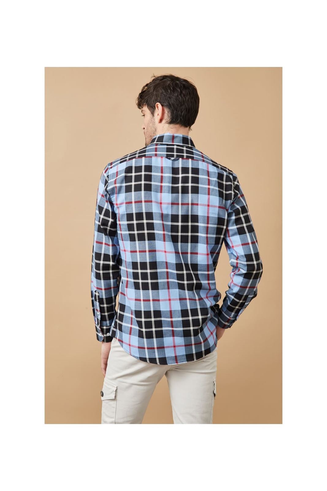 Camisa Altonadock 105294 azul - Imagen 3