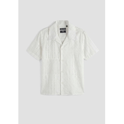 Camisa Antony Morato Dover Crema MMSS00208 FA440075 1011 - Imagen 1