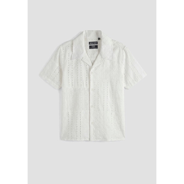 Camisa Antony Morato Dover Crema MMSS00208 FA440075 1011 - Imagen 1