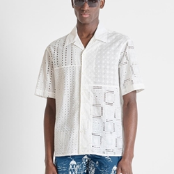 Camisa Antony Morato Dover Crema MMSS00208 FA440075 1011 - Imagen 2