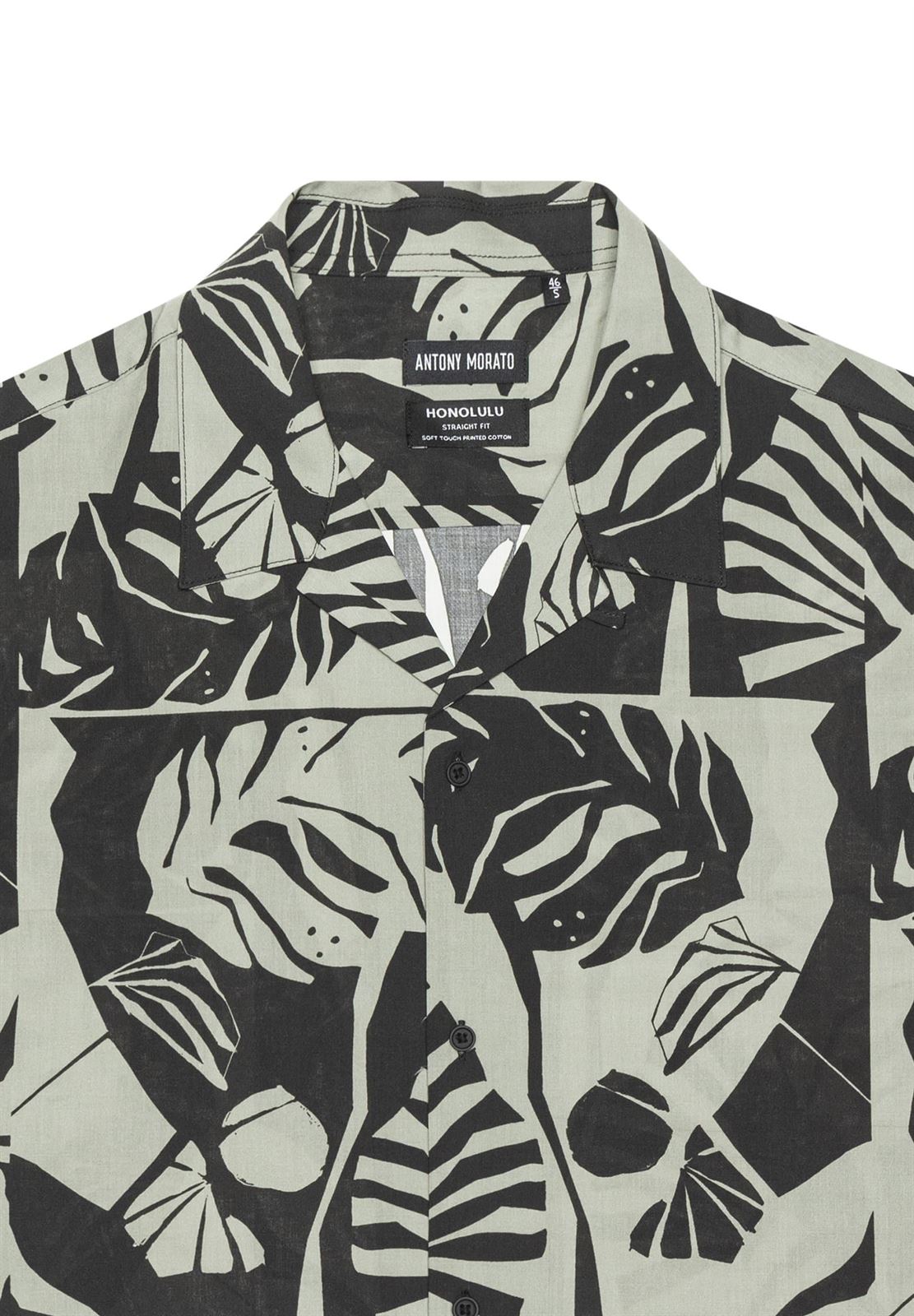 Camisa ANTONY MORATO MMSS00171-FA430587 sage verde - Imagen 3