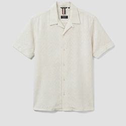 Camisa ANTONY MORATO MMSS00189 FA440068 1021 manteca - Imagen 1