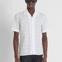 Camisa ANTONY MORATO MMSS00189 FA440071 1011 CREMA - Imagen 1