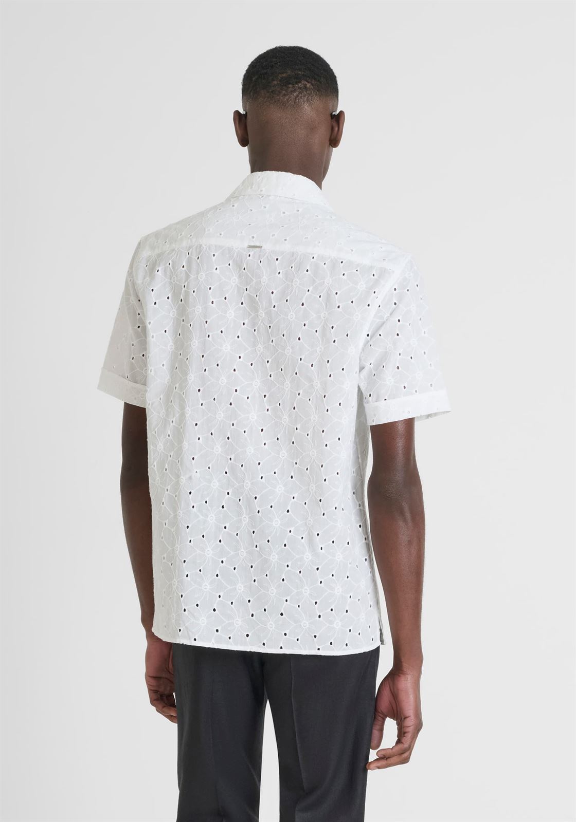 Camisa ANTONY MORATO MMSS00189 FA440071 1011 CREMA - Imagen 2