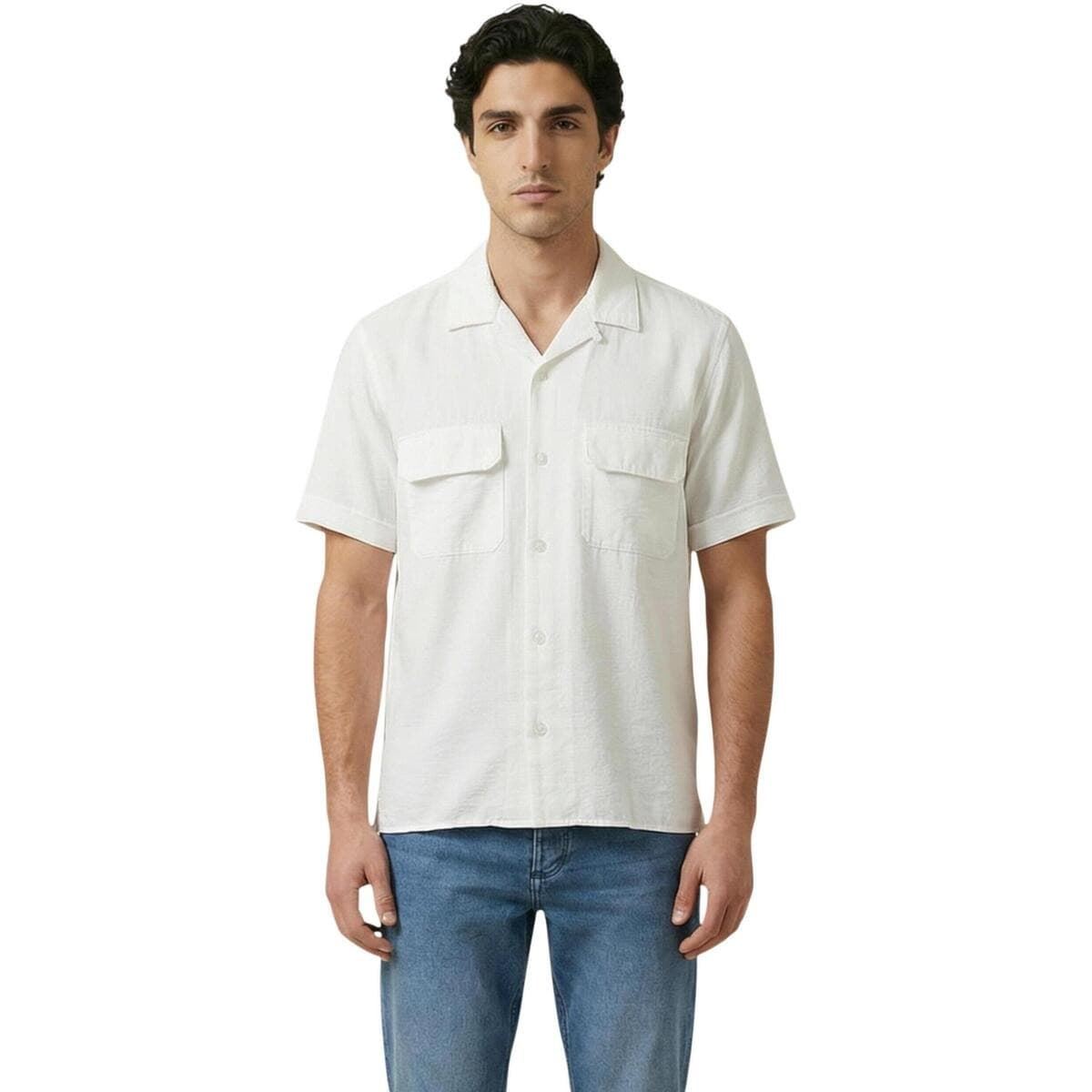 Camisa Antony Morato MMSS00199 FA400104 1011 crema - Imagen 1