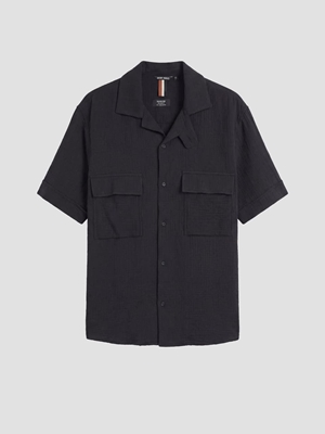 Camisa ANTONY MORATO MMSS00203 FA400101 9000 negro - Imagen 1