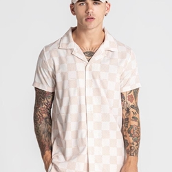 Camisa Gianni Kavanagh Beige Piazza Shirt GKM007442 - Imagen 1