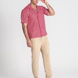 Camisa GIANNI KAVANAGH GKM006834 Pink Breeze Shirt - Imagen 2