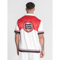 Camisa GIANNI KAVANAGH GKM006853 Red Smoke satin Shirt - Imagen 2