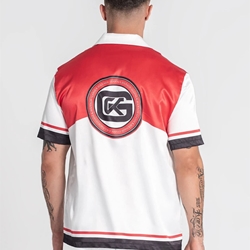 Camisa GIANNI KAVANAGH GKM006853 Red Smoke satin Shirt - Imagen 2