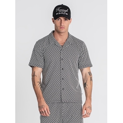 Camisa GIANNI KAVANAGH GKM006957 black vibration shirt - Imagen 1