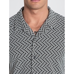 Camisa GIANNI KAVANAGH GKM006957 black vibration shirt - Imagen 2