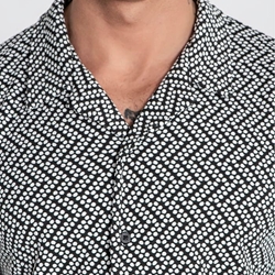 Camisa GIANNI KAVANAGH GKM006957 black vibration shirt - Imagen 2