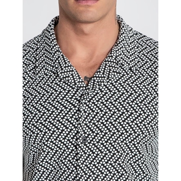 Camisa GIANNI KAVANAGH GKM006957 black vibration shirt - Imagen 2