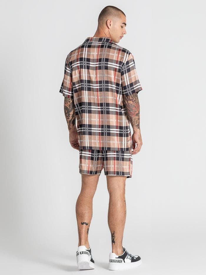 Camisa Gianni Kavanagh Multicolor Satin Shirt GKM007340 - Imagen 4