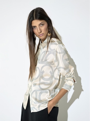 Camisa Lola Casademunt Crudo LF2615016 - Imagen 1