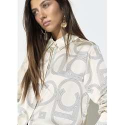 Camisa Lola Casademunt Crudo LF2615016 - Imagen 2