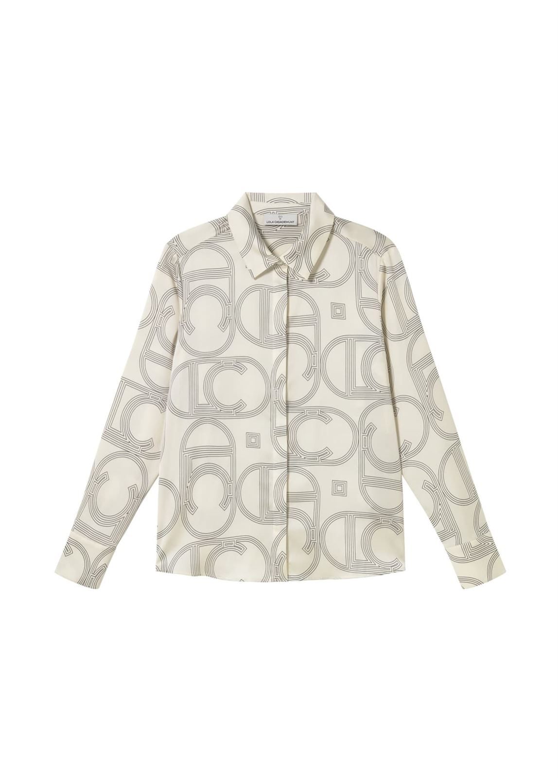 Camisa Lola Casademunt Crudo LF2615016 - Imagen 3
