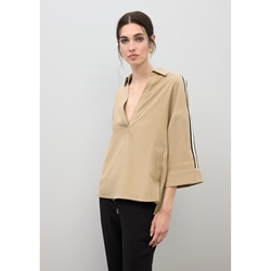 Camisa LOLA CASADEMUNT LS2615100 001 crudo - Imagen 2