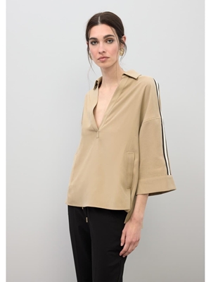 Camisa LOLA CASADEMUNT LS2615100 001 crudo - Imagen 2