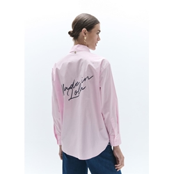 Camisa Lola Casademunt popelín con detalles y parches LF2615021 - Imagen 2