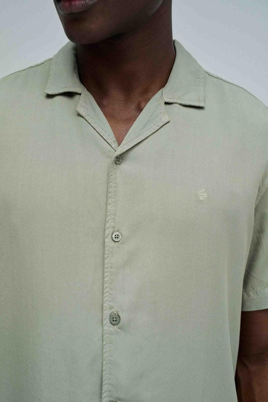 Camisa SALSA 21009489 531 dark green - Imagen 2