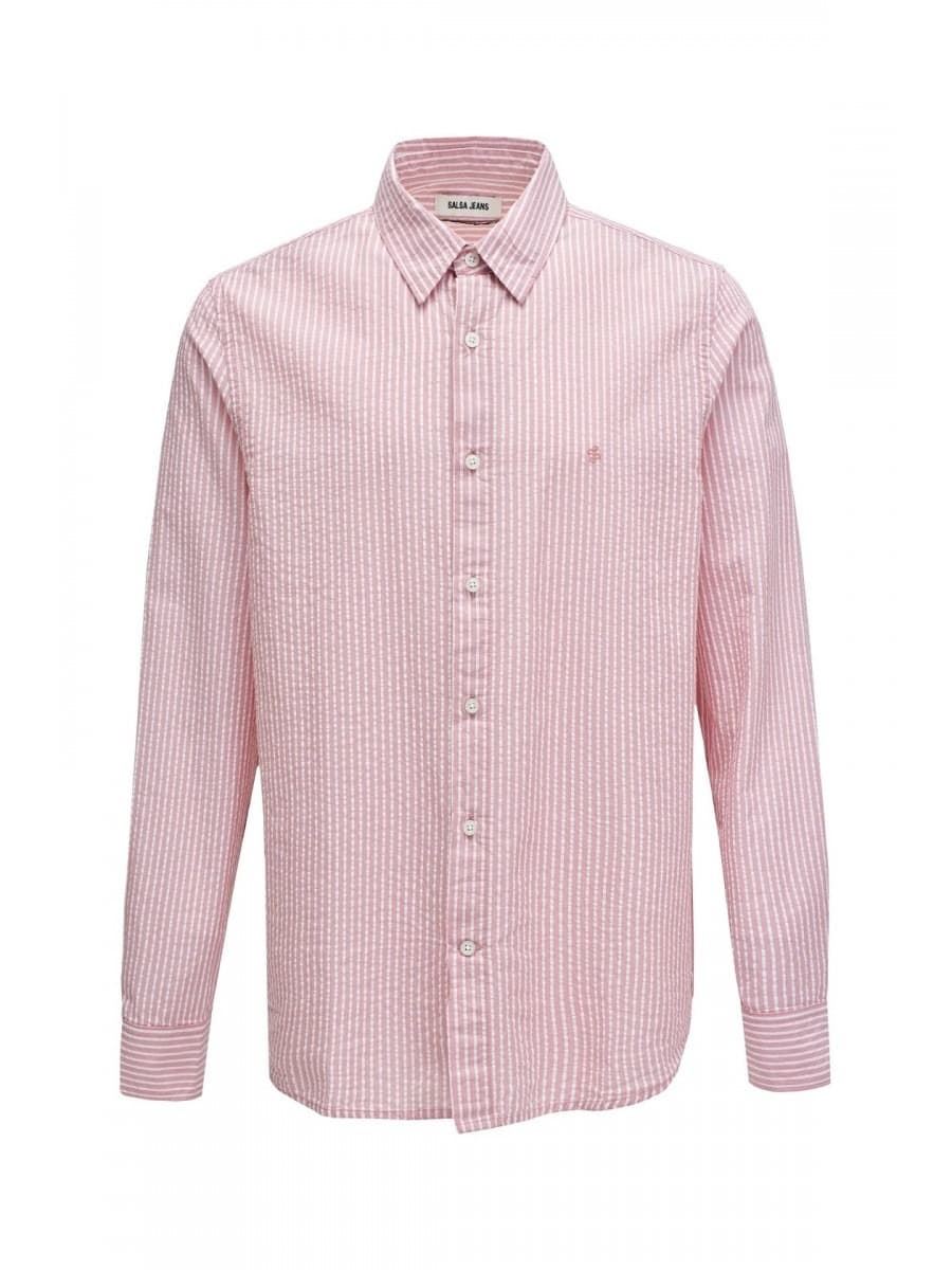 Camisa Salsa 21011021 630 dark pink - Imagen 1