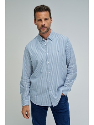 Camisa Salsa 21011021 821 medium blue - Imagen 1