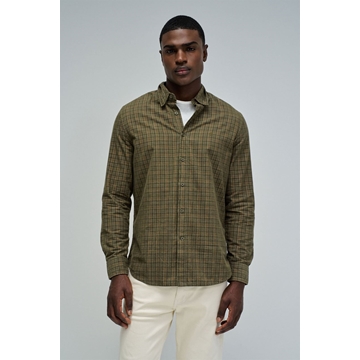 Camisa Salsa Jeans Plaid Corduroy Shirt - Imagen 1