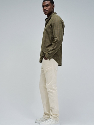 Camisa Salsa Jeans Plaid Corduroy Shirt - Imagen 2