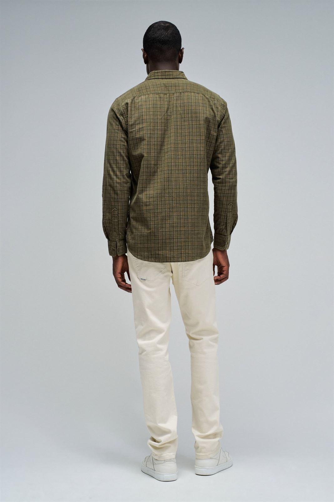 Camisa Salsa Jeans Plaid Corduroy Shirt - Imagen 3