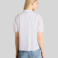 Camisa Shortsleeve White Tom Tailor 1050286 20000 - Imagen 1