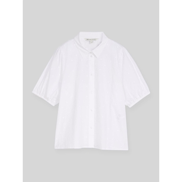 Camisa Shortsleeve White Tom Tailor 1050286 20000 - Imagen 2