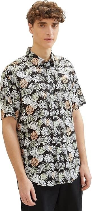 Camisa TOM TAILOR 1040153 34828black multicolor - Imagen 1