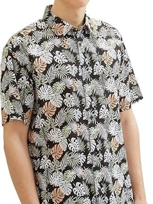 Camisa TOM TAILOR 1040153 34828black multicolor - Imagen 1