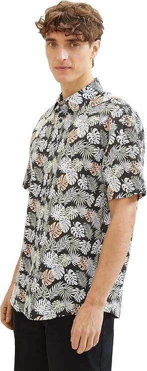 Camisa TOM TAILOR 1040153 34828black multicolor - Imagen 2