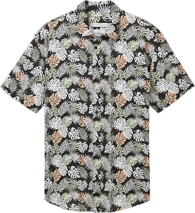 Camisa TOM TAILOR 1040153 34828black multicolor - Imagen 5