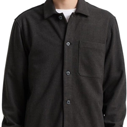 Camisa TOM TAILOR 1047358 39019 BRUSHED TWILL OVERSHIRT/ BLACK TWILL - Imagen 1