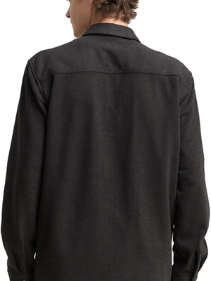 Camisa TOM TAILOR 1047358 39019 BRUSHED TWILL OVERSHIRT/ BLACK TWILL - Imagen 2