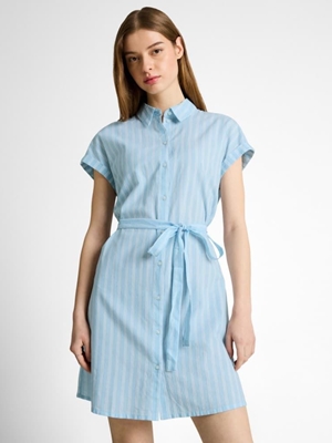 Camisa Tom Tailor Blue White Stirpe 1050571 39863 - Imagen 1