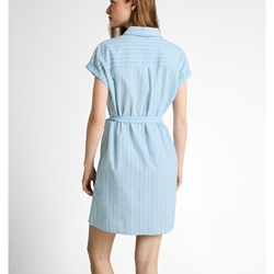 Camisa Tom Tailor Blue White Stirpe 1050571 39863 - Imagen 2