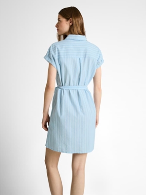 Camisa Tom Tailor Blue White Stirpe 1050571 39863 - Imagen 2