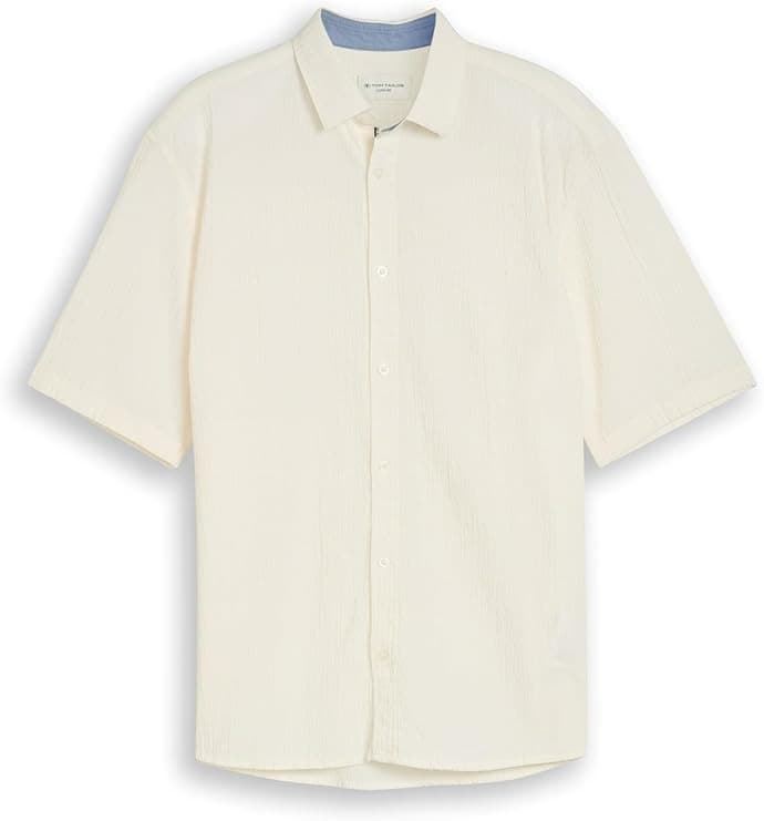 Camisa Tom Tailor Gardenia White 1050939 10348 - Imagen 4